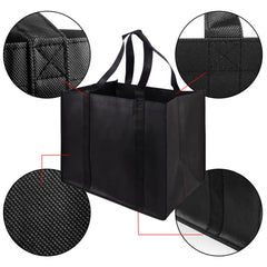Sacs de courses réutilisables pour femmes, portables, pliables, écologiques, sac à main robuste, fourre-tout Simple de grande capacité