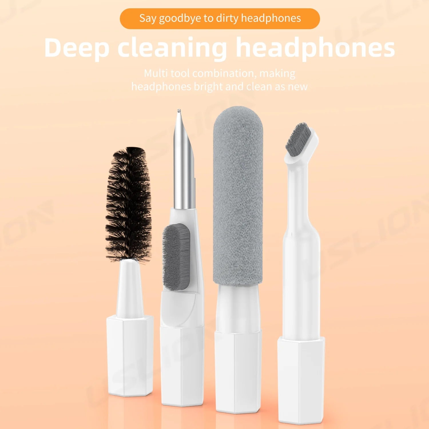 Kit de livres multi-outils pour ordinateur portable, tablette, téléphone, ordinateur portable, kit de nettoyage de clavier portable, brosse de nettoyage pour écouteurs, Airpod, 20 en 1