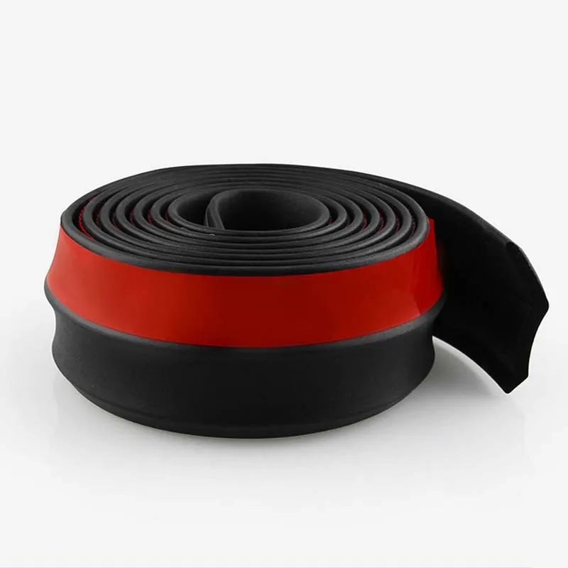 Lèvres de becquet de pare-chocs avant universelles autocollants de Protection de lèvre de pare-chocs de voiture lèvre de pare-chocs avant de voiture protecteurs de pare-chocs de voiture en caoutchouc