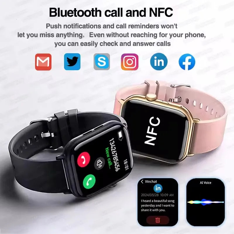 Montre intelligente montre Version mondiale hommes femmes HD AMOLED affichage fréquence cardiaque Bluetooth appel GPS piste étanche sport montres intelligentes