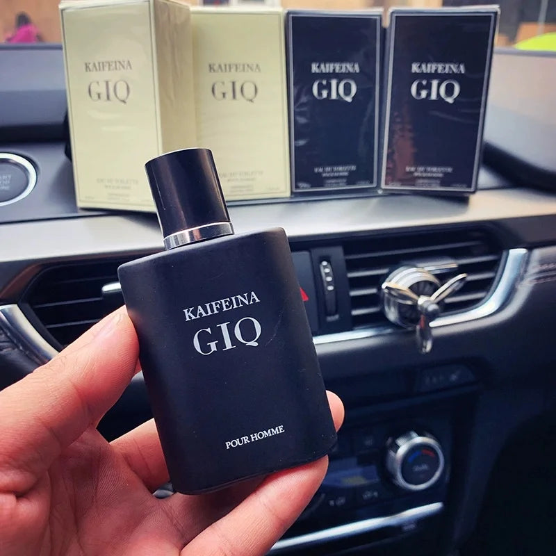 Amant noir pour hommes Cologne bois mélangé bois De santal Eau De Toilette parfum rafraîchissant longue durée déodorant parfum charmant