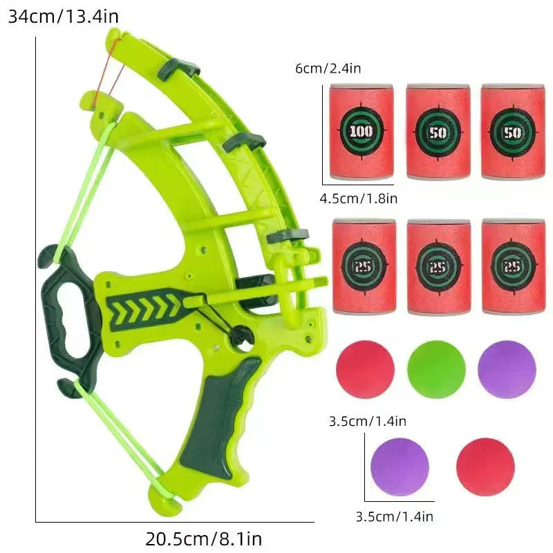 Montessori educational outdoor game for children, sports slingshot target, sticky ball, dartboard, basketball hoop