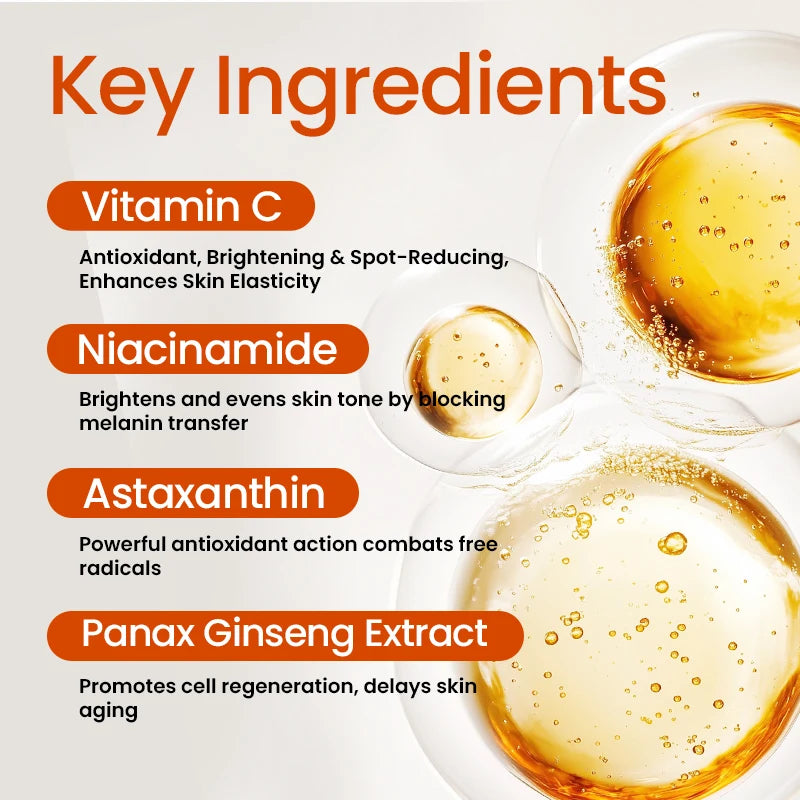 Nettoyant naturel à la vitamineC pour tout le visage, 150ml, nettoie en profondeur, dissout la graisse, éclaircit la peau, bon avec acide hyaluronique