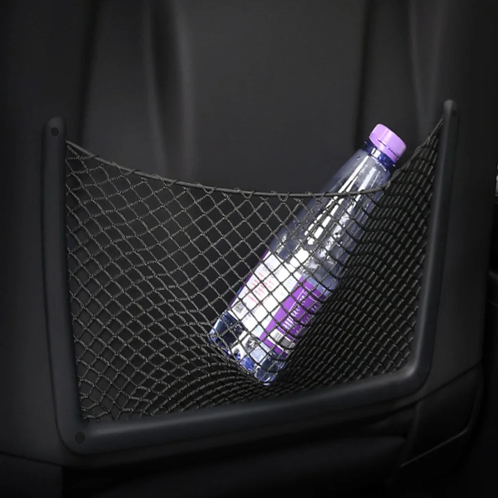 Filet de rangement en maille pour siège arrière, accessoires d'intérieur de voiture pour Audi A4 B8 A5 Q3 A3 A6 C7 Q5 B9 Q7
