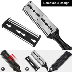 Peigne de coupe de cheveux, accessoires de tondeuse à cheveux de coiffure professionnelle, spécial pour perruques de vrais cheveux