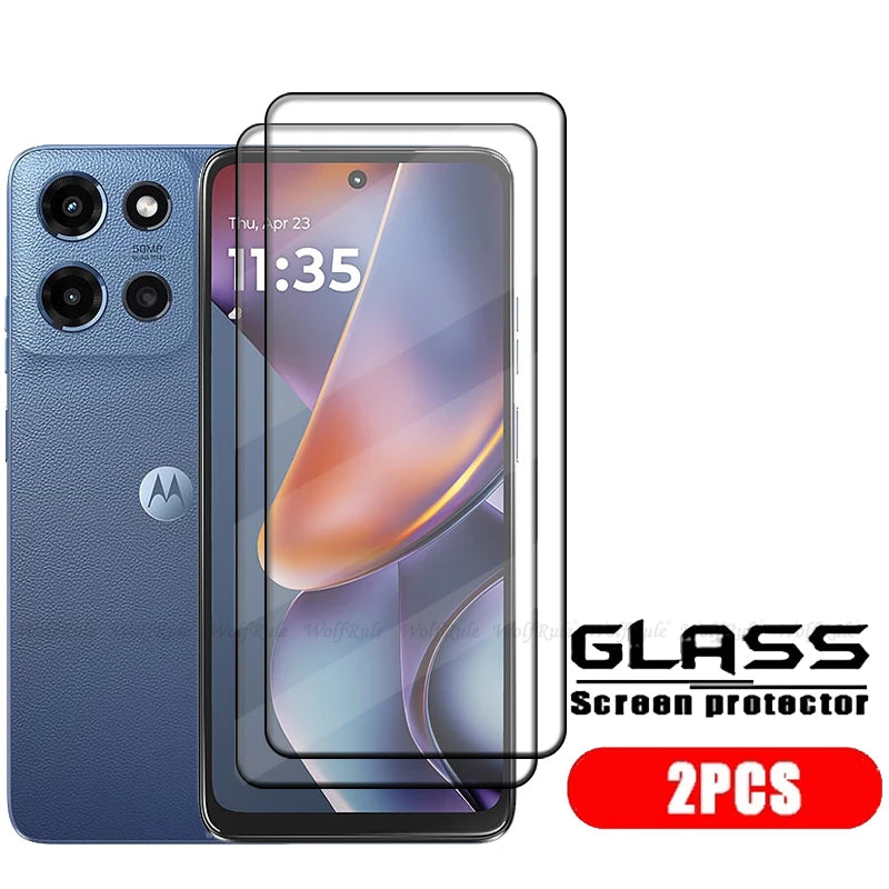 Glass Screen Protector for Moto G 2025, Full Coverage Protection, 9H Adhesive, 4 Pack, Motorola Moto G 2025, Guatemala