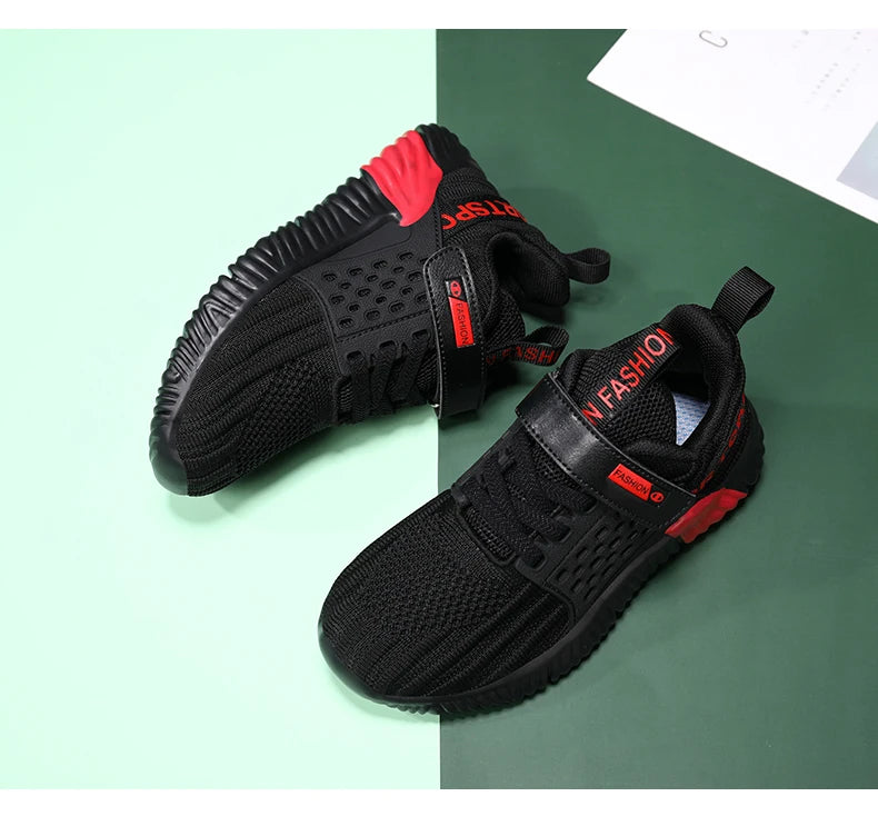 2024 enfants baskets garçons chaussures décontractées pour enfants baskets chaussures maille anti-dérapant mode Tenis Infantil Menino printemps