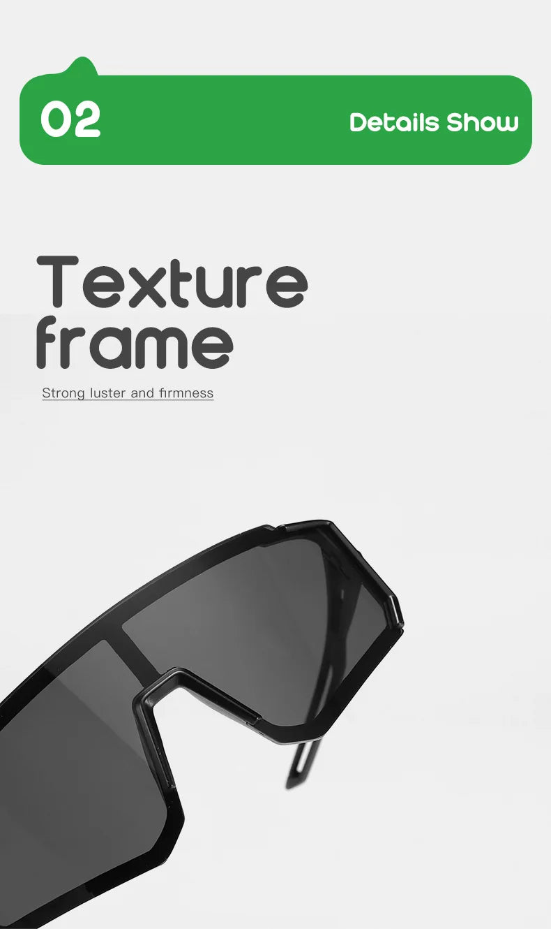 Lunettes de soleil de cyclisme en plein air pour enfants, pour garçons et filles, pour vtt, conduite, vélo, sport, escalade, lunettes de protection, UV400