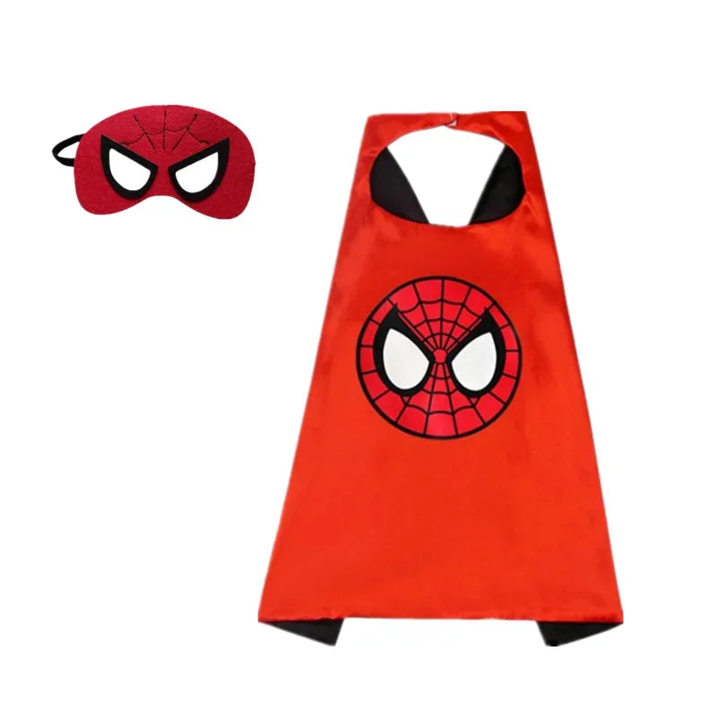 Smile Hero Capes pour enfants, garçons de 3 à 10 ans, olympiques Kiev illage de dessin animé, fournitures de fête, cadeaux de Pâques, cosplay, nouveau