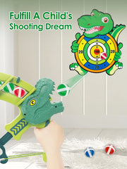 Montessori throwing sport slingshot target sticky ball darts basketball educational board games children's outdoor game toy
