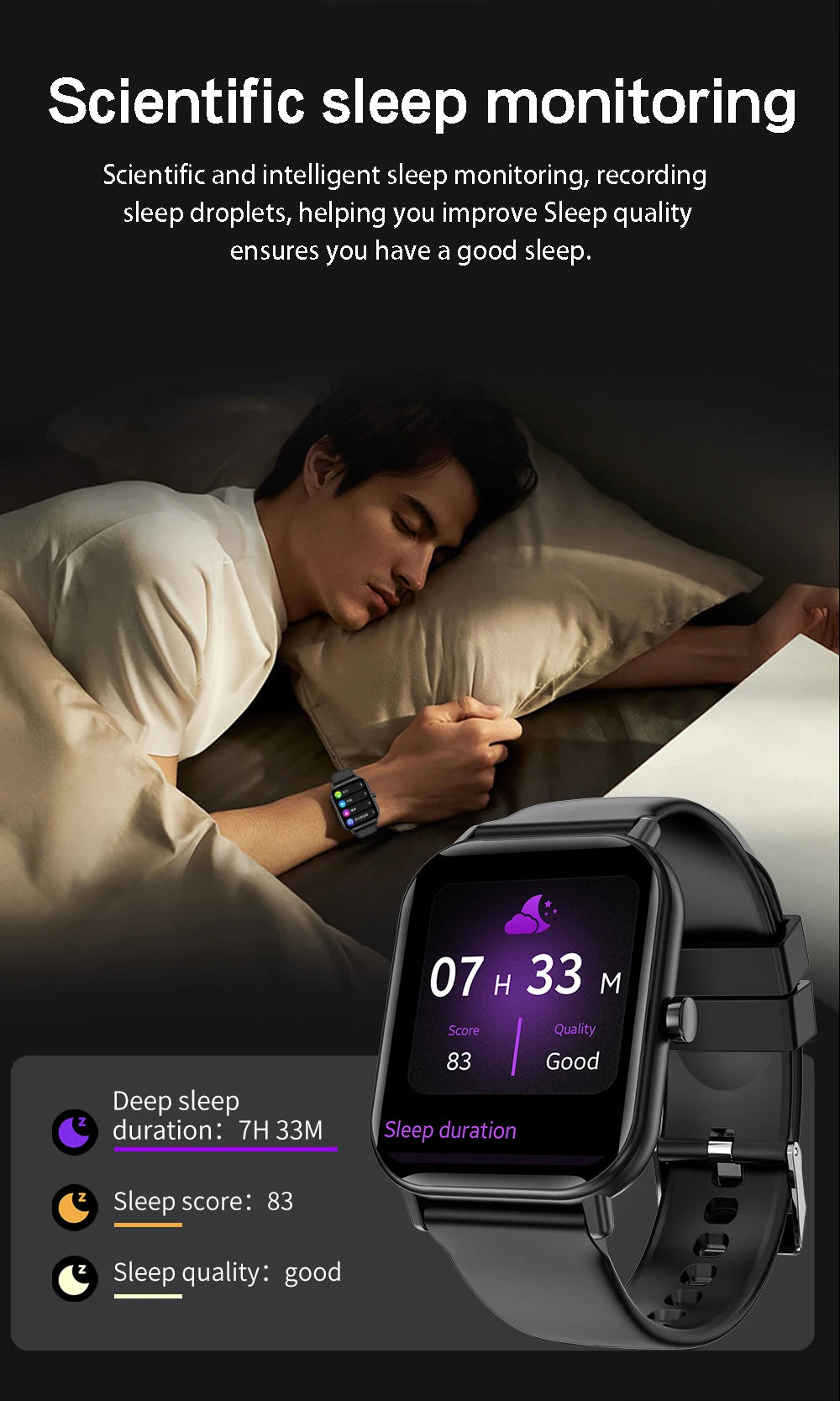 Montre de Sport pour enfants, écran HD, montre intelligente avec bracelet en Silicone, montre-bracelet électronique étanche, cadeau pour garçons et filles