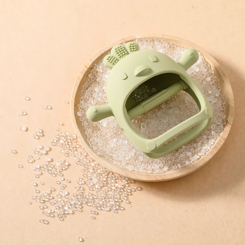 Anneau de dentition en Silicone pour bébé de 0 à 6 mois, 1 pièce, accessoires d'allaitement, anneaux de dentition Kawaii, bijoux d'allaitement, accessoires de dentition, jouets à mâcher pour bébé