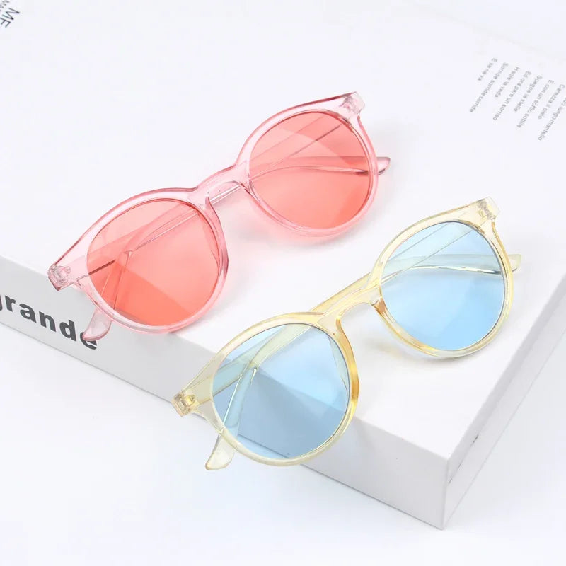Lunettes de soleil carrées pour enfants, à la mode, pour garçons et filles, élégantes, pour bébés étudiants, lunettes de fête, UV400