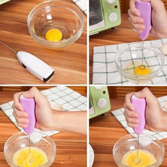 Batteur à oeufs électrique boisson au lait fouet à café agitateur Mini mousseur à lait mélangeur électrique maison cuisine batteur à oeufs pour outils de cuisine
