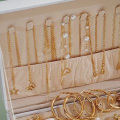 Ensemble de bijoux avec accessoires de fête, colliers de la présidence, boucles d'oreilles, matiques, sans boîte, 86 pièces