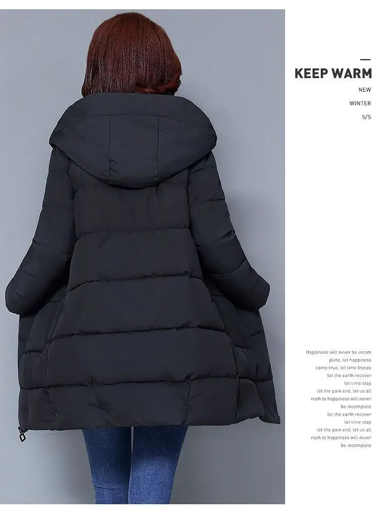 Thiened grande taille vers le bas coton Jaet vêtements d'hiver pour personnes d'âge moyen et ly et mère Sle manteau vêtements d'extérieur