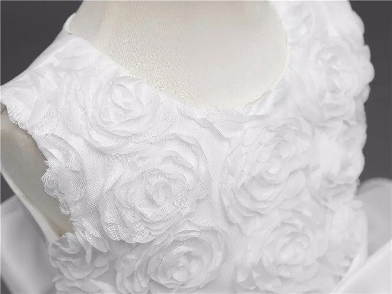 Robe de demoiselle d'honneur pour mariage, tenues d'anniversaire pour bébés filles de 2 à 8 ans, robes de première Communion pour enfants, vêtements de fête pour enfants
