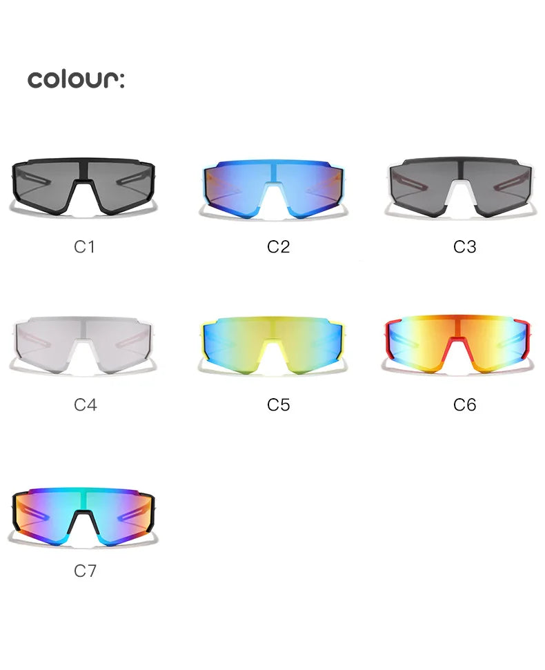 Lunettes de soleil de cyclisme en plein air pour enfants, pour garçons et filles, pour vtt, conduite, vélo, sport, escalade, lunettes de protection, UV400