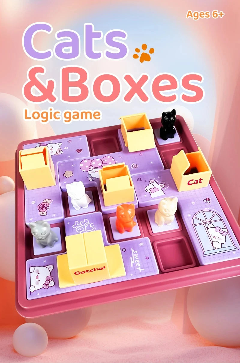 Jouets pour enfants, jeu de société d'entraînement à la pensée logique, puzzle labyrinthe, activités de voyage, jouets éducatifs, jeu interactif Parent-enfant