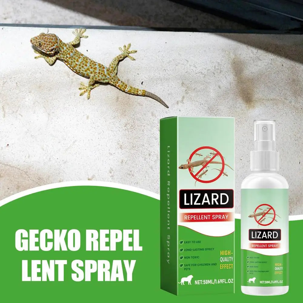 Répulsif pour rongeurs d'intérieur, 50ml, répulsif pour lézards, huile de lavande, Spray Gecko, puissant, dissuasion des reptiles, répulsif sûr pour animaux de compagnie