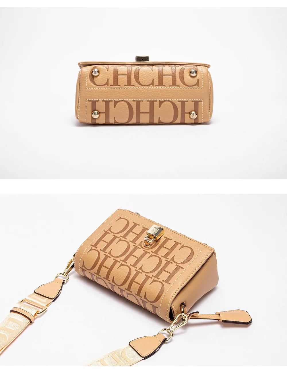 Sac à bandoulière pour femmes, marque de luxe, mode couleur unie, sac à main imprimé, Design de mode, modèle d'accessoires en métal, boucle, 2025