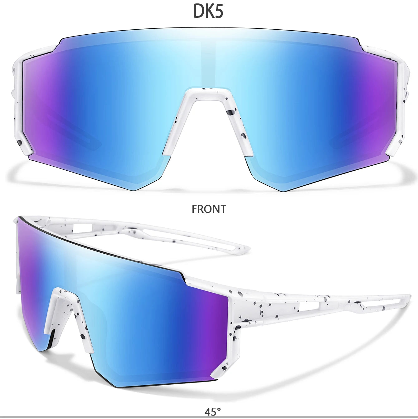 Lunettes de soleil de baseball pour enfants de 3 à 8 ans, lunettes de vélo d'extérieur pour garçons et filles, lunettes de sport pour jeunes, lunettes de camping pour enfants, lunettes de vélo VTT, UV400