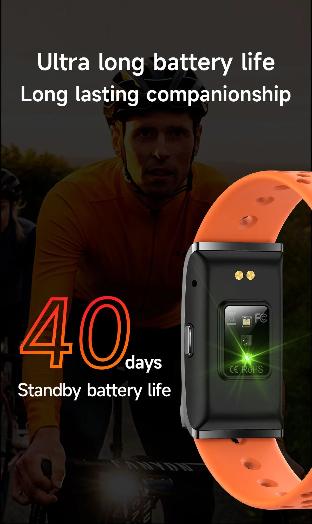 LIGE sans écran Bracelet intelligent fréquence cardiaque pression artérielle moniteur de sommeil podomètre sport Fitness Tracker hommes femmes Smartwatch 2025