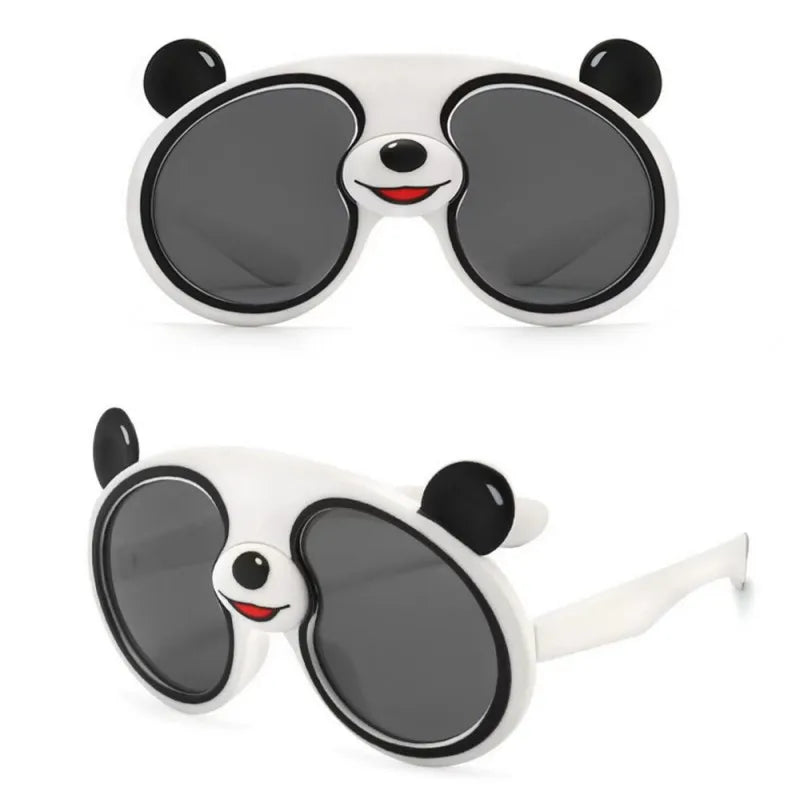 Lunettes de soleil de dessin animé pour enfants, Krasno-lunettes de soleil pour garçons et filles, protection extérieure en silicone, nuances UV400, cadeaux mignons