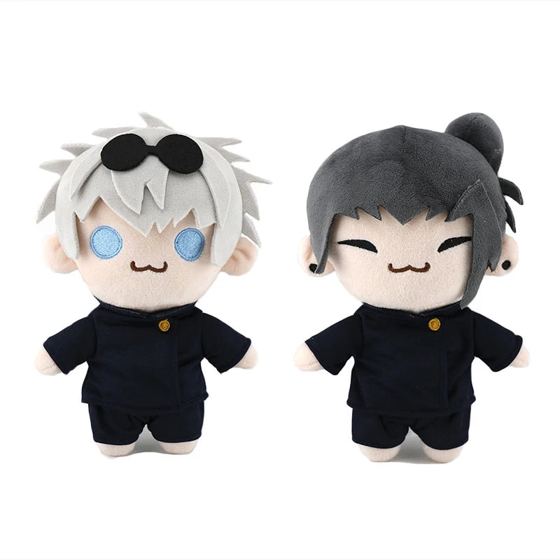 New Jujutsu Kaisen Hand Puppet Plush Toys Cute Soft Plush Gojo and Geto Pillow Dolls for Children's Birthday Christmas Gift