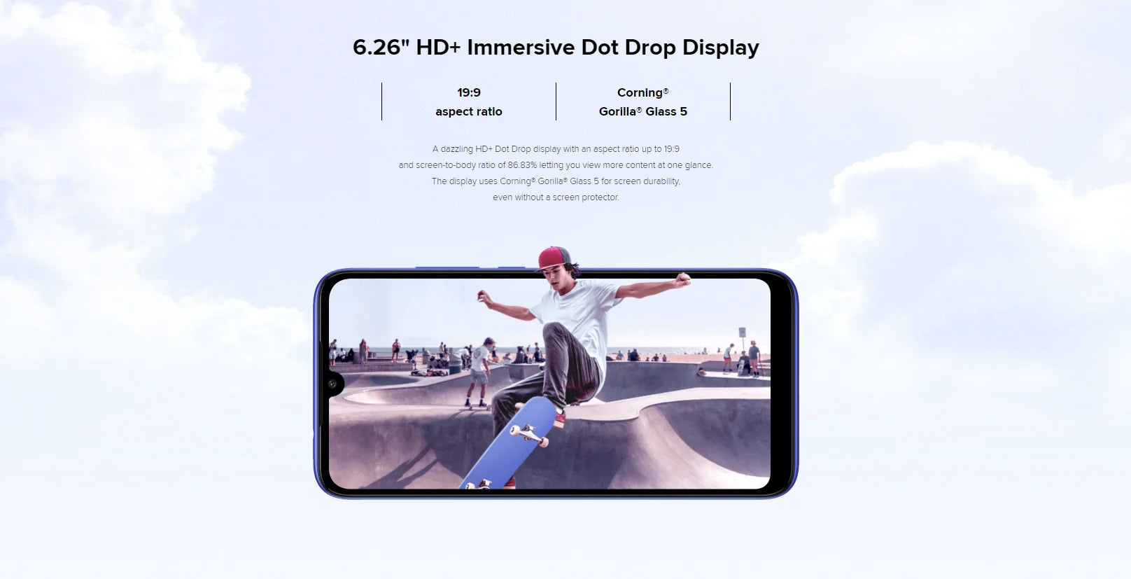 Firmware mondial Xiaomi Redmi 7 smartphone double SIM Solt téléphone portable Android e double caméra téléphone utilisé