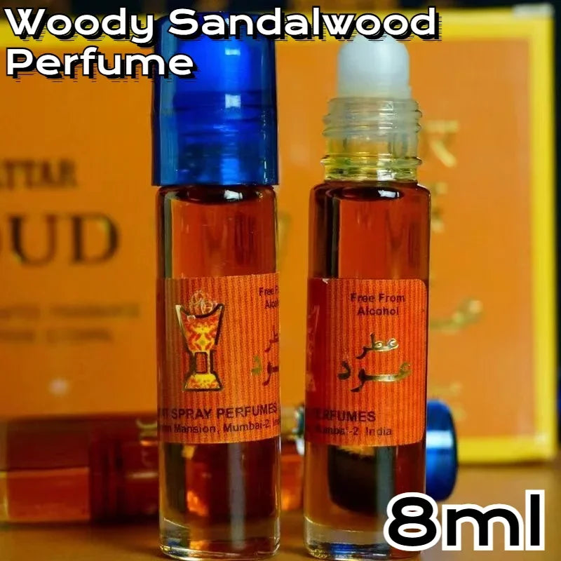 GATTA-Anti-Indian Gunpowder, Essential Oil, Sexually Hidden, Sandalwood, Vermont, Rolling Ball, Easy to Carry, 8ml