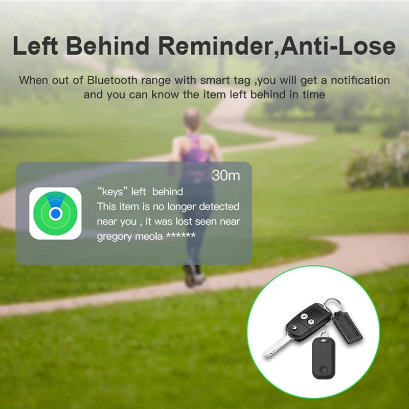 Le traceur GPS Bluetooth intelligent fonctionne avec Find My APP dispositif de rappel Anti-perte sans fil pour localisateur d'iphone clé enfants Finder