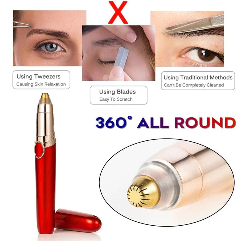 Rasoir de sourcils électrique Usb Rechargeable épilateur de sourcils femmes Mini doux Shaper rasoir indolore rasoir épilateur du visage