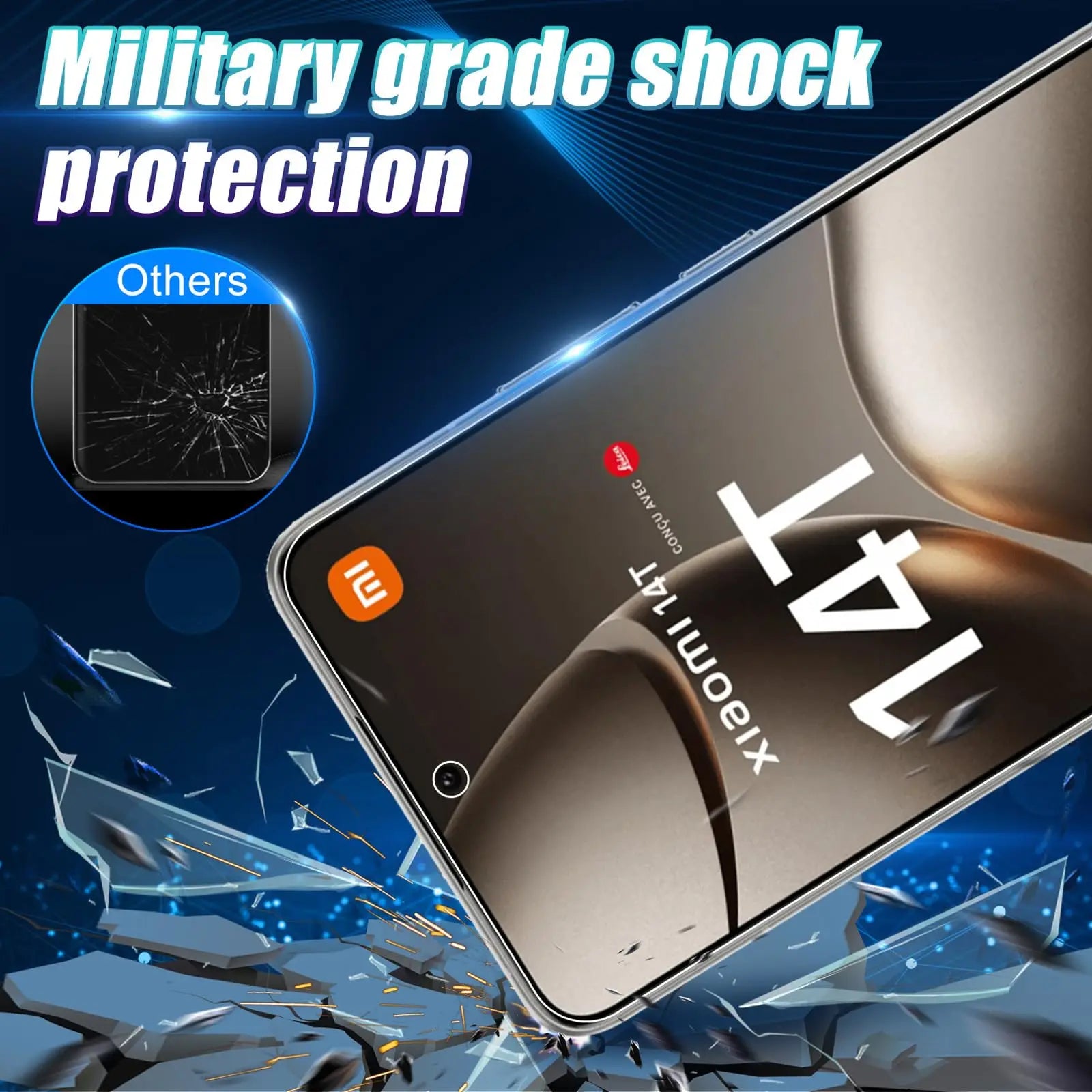 Verre trempé pour Xiaomi 14T 13T 12T 11T Pro protecteur d'écran protection mica Cryatal anti-rayures