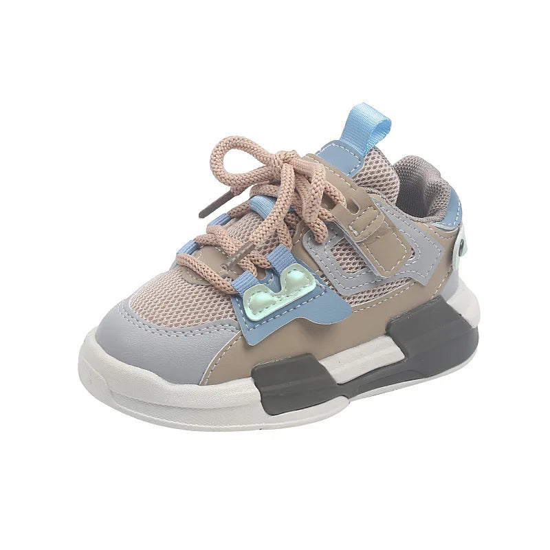 Chaussures de Sport pour enfants, baskets en maille respirante pour garçons et filles, chaussures de course en plein air, printemps-automne