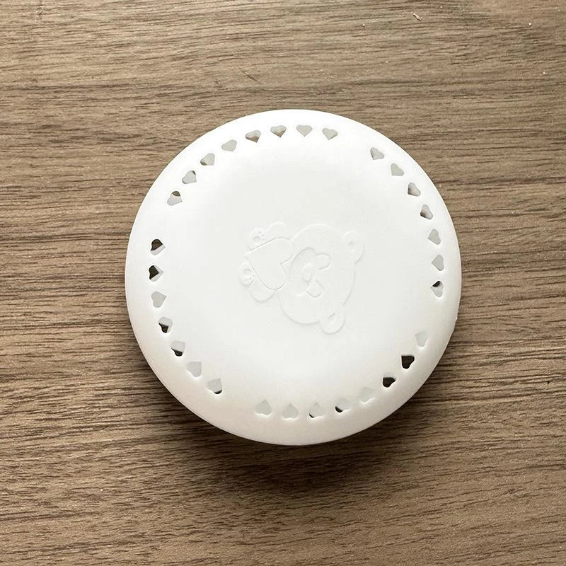 Désodorisant solide, diffuseur de déodorant de toilette, boîte de diffuseur ronde à coller, boîte de désodorisant de placard de maison, bâton n'importe où