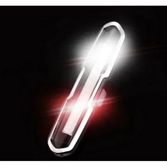 Enquêter arrière LED étanche pour vélo, aste par USB, éclairage de vélo clignotant, lampe à iode de sécurité, accessoires de lanterne de vélo