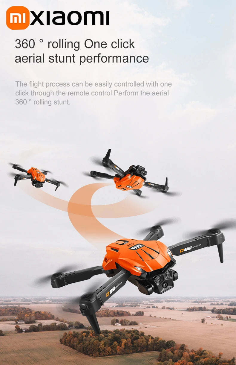 Xiaomi D88 Drone 8K aérien HD double caméra photographie Intelligent évitement d'obstacles moteur sans brosse 5G WIFI GPS retour VR Drone