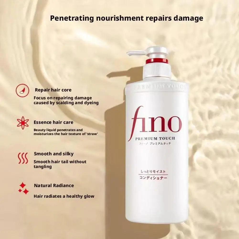Fino Premium Touch – revitalisant de beauté à tremper, réparateur sec, bouclé, endommagé, hydratant longue durée, soin capillaire contrôlé par l'huile