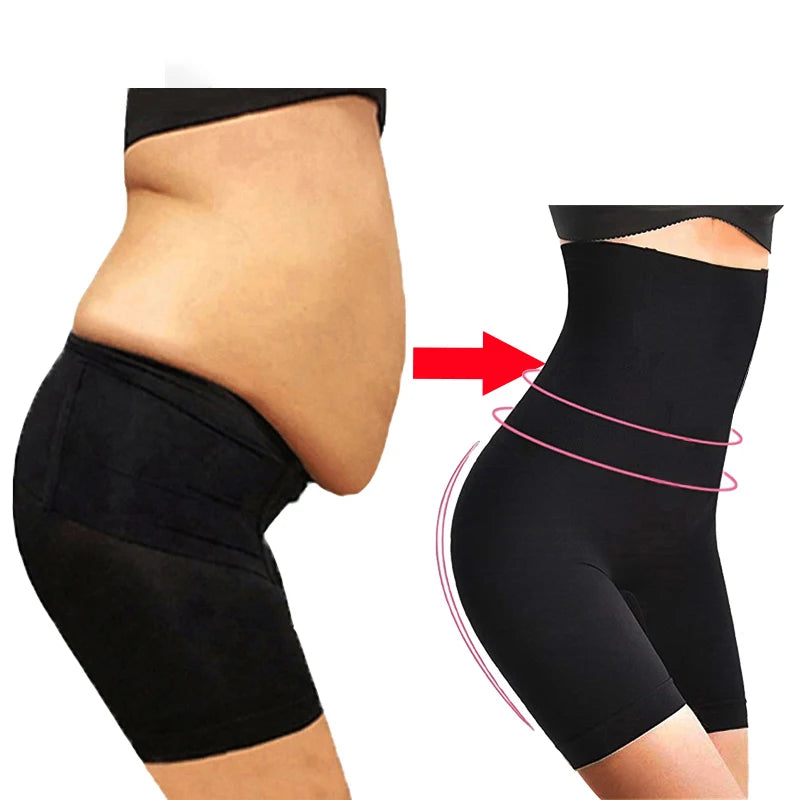 Sous-vêtements pour femmes, culotte taille haute façonnant, modelant le corps, contrôle du ventre, levage des fesses, short amincissant, vêtements d'entraînement