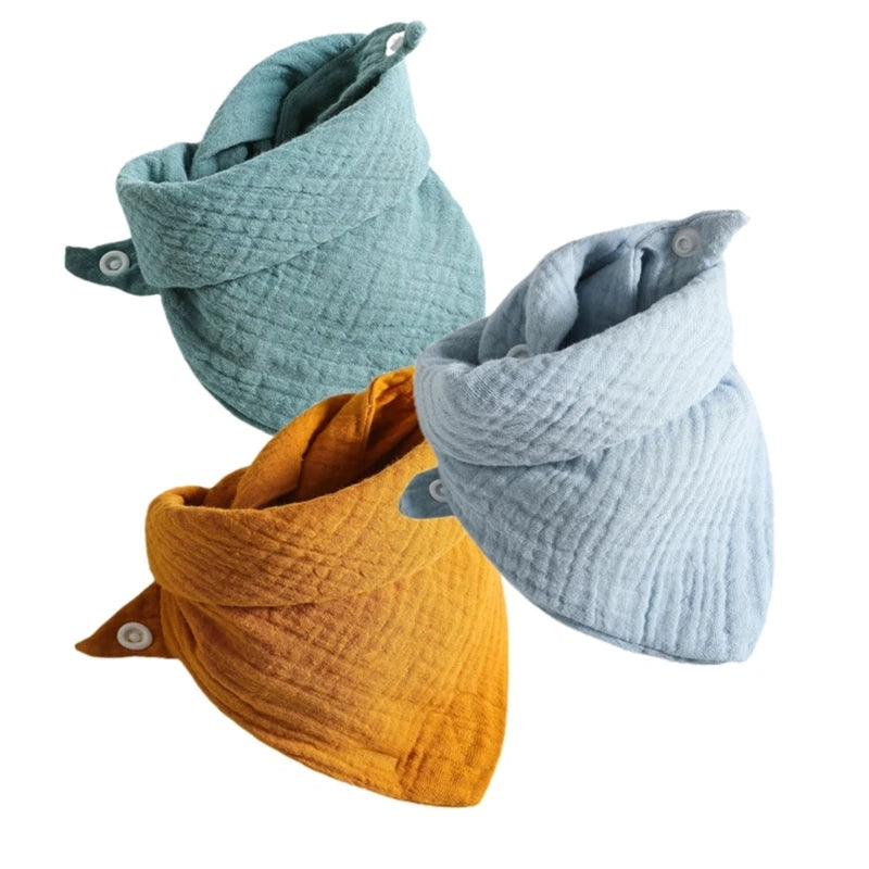 Bavoirs Bandana pour bébé, bavoirs bave pour garçons filles, bavoirs dentition unisexes, confortables absorbants, pour