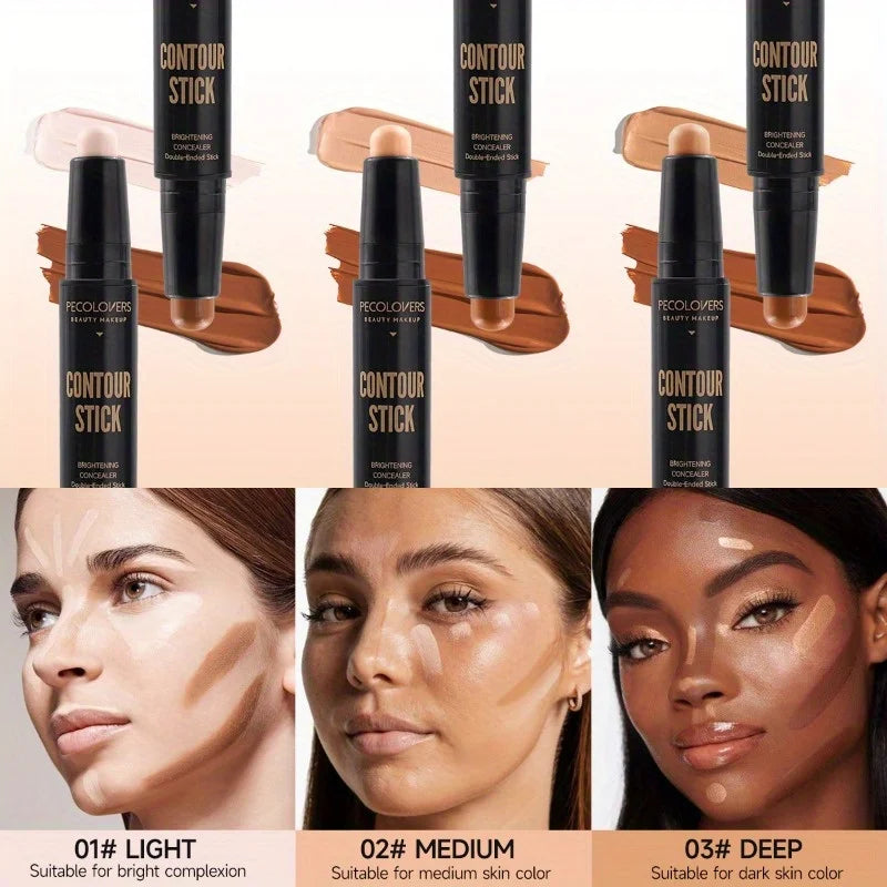 Crème de base de maquillage de haute qualité pour femme, fond de teint, correcteur, contour du visage, bronzant, beauté, cosmétiques