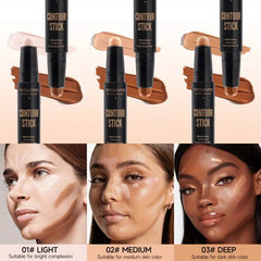 Crème de base de maquillage de haute qualité pour femme, fond de teint, correcteur, contour du visage, bronzant, beauté, cosmétiques