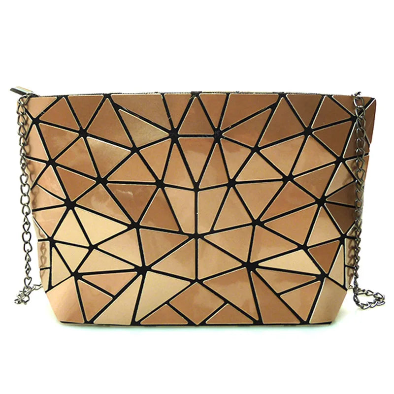 sac a mains femme sac de luxe femme Bao-Sacs à main géométriques argentés pour femmes, sac à bandoulière, messager initié, fourre-tout de luxe, mode, designer, E27, 2023