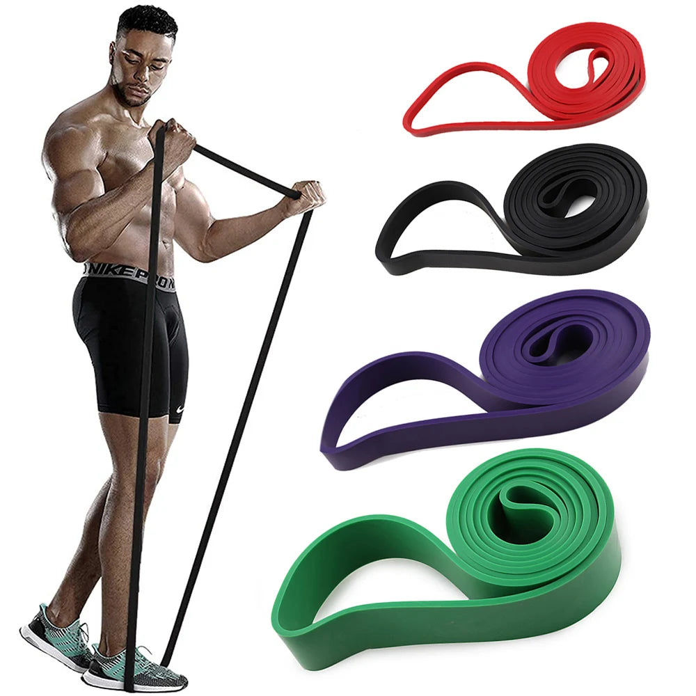 Bande de résistance commandée pour exercice, extenseur élastique, entraînement physique, Pilates, pension à domicile, 208cm