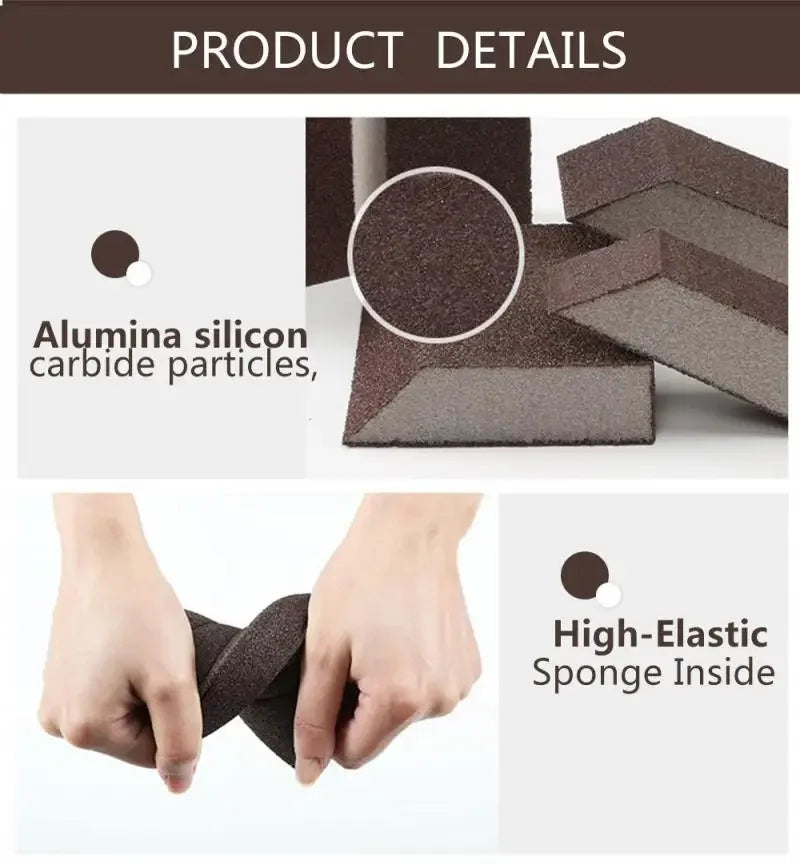 Brosse de détartrage en carbure de silicium, gomme magique, outils de cuisine pour marmite