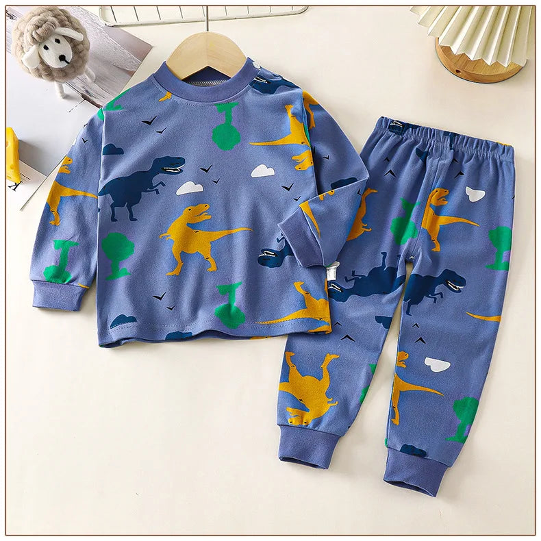 Vêtements pour enfants ensembles pour enfants vêtements pour enfants garçons filles coton automne hiver vêtements pantalons vêtements de nuit sous-vêtements