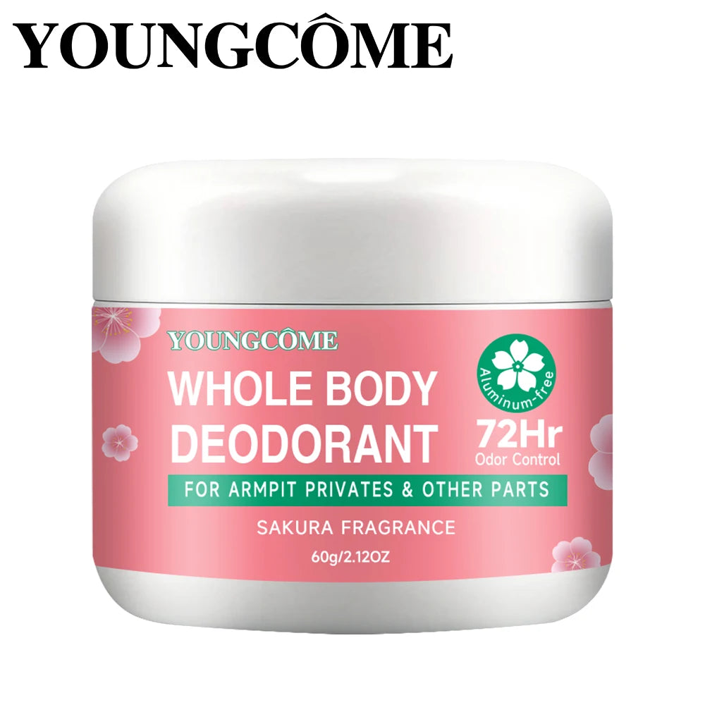 Déodorant naturel pour tout le corps pour hommes et femmes – Protection contre les odeurs longue durée 72H, sans aluminium, hydratant et doux pour Sensit