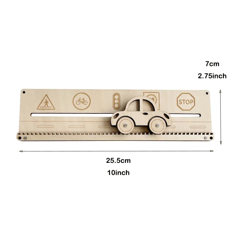 Jouets Montessori, planche occupée, accessoires de bricolage, apprentissage, éducation, jeux de société occupés pour bébé, composants de planche d'activité, pièces en bois