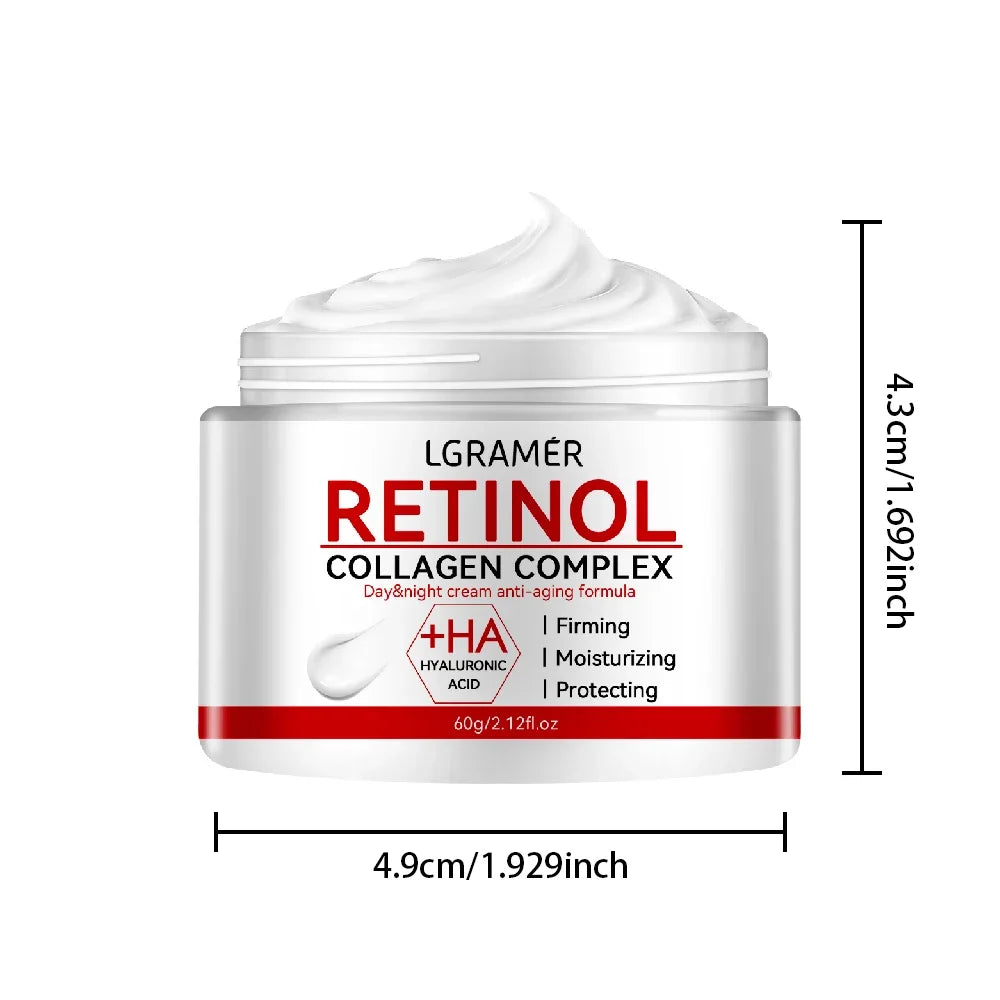 Crème raffermissante liftante au rétinol pour le visage, produit au collagène pour lisser les rides, hydratant, blanchissant, éclaircissant pour la peau